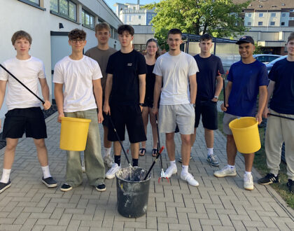 Aktion „Sauberhafter Schulweg“
