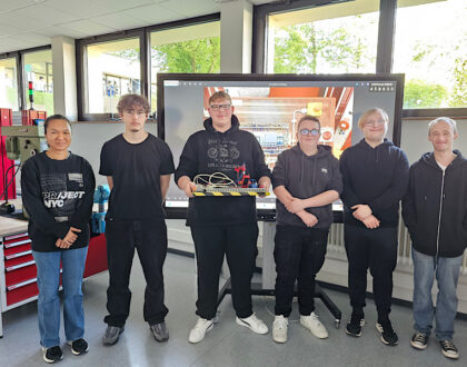 Teamwork, Technik und viel Praxis beim Abschlussprojekt der Berufsfachschule