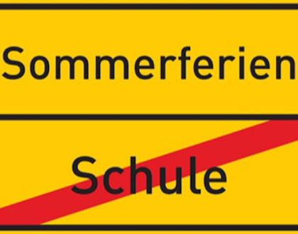 Sommerferien 29.06.2026 - 07.08.2026